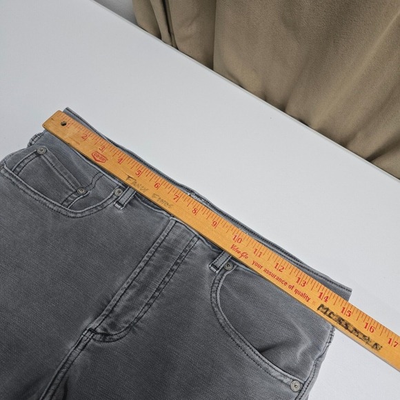 Faherty Pants Mens 31 (Fits 29x32) Gray Terry 5 Pocket Athletic Fit‎ Stretch - Picture 10 of 14